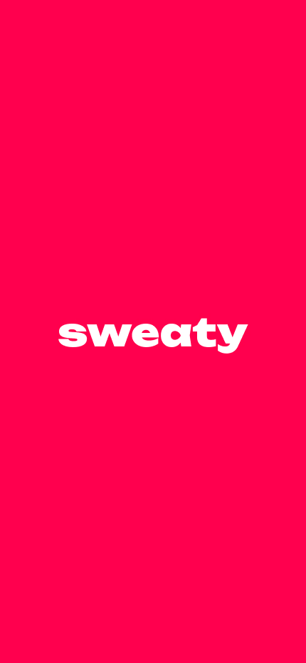 Sweaty HIIT App Launch Screen